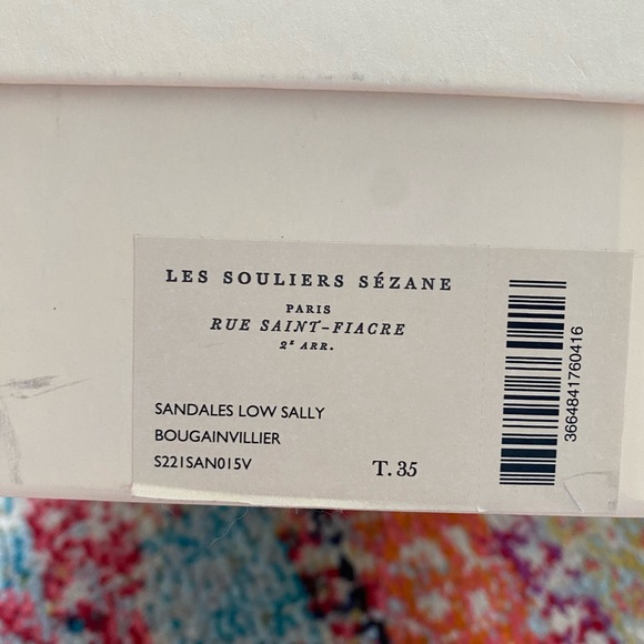 Sezane Sally low sandals ( size 35) New in box - Picture 9 of 9